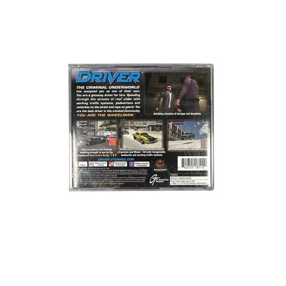 Driver - Greatest hits (Sony PlayStation 1, 1999) Authentic, CIB, Tested - Picture 3 of 3